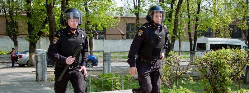 В одной из школ Днепра проверили охранную сигнализацию