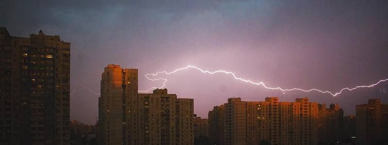 В Днепре ожидается шквальный ветер и дождь с грозой