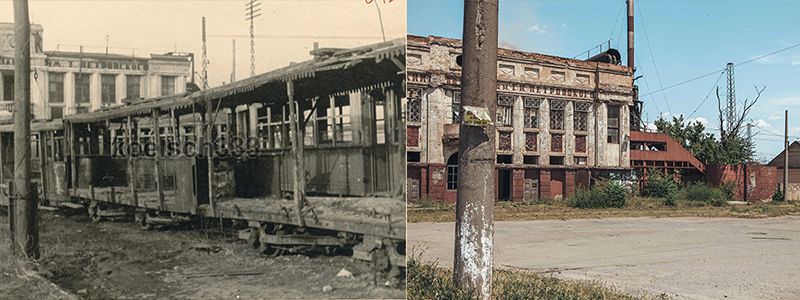 Было - стало: как выглядел Днепр во время войны