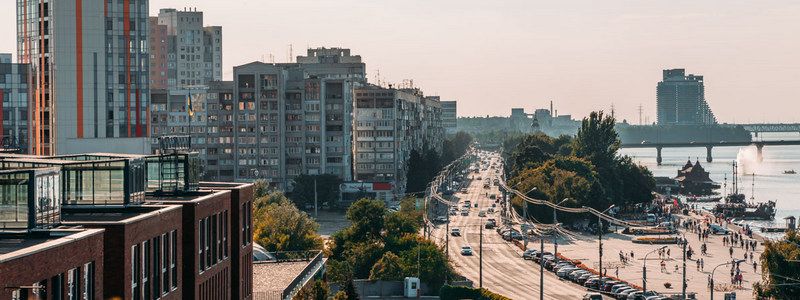 Как выглядит солнечный Днепр после холодных дождей