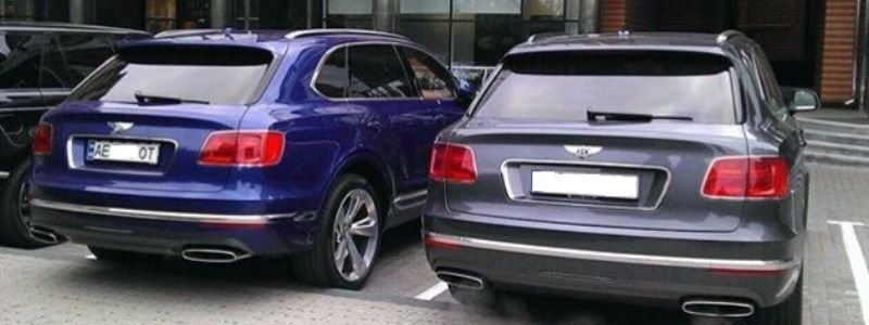 Фотофакт: в Днепре засветился дорогой внедорожник Bentley Bentayga