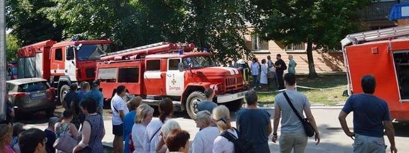 В Днепре горела больница