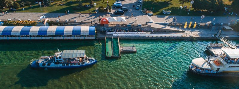 В Днепре открыли Новый мост: что будет с водным такси