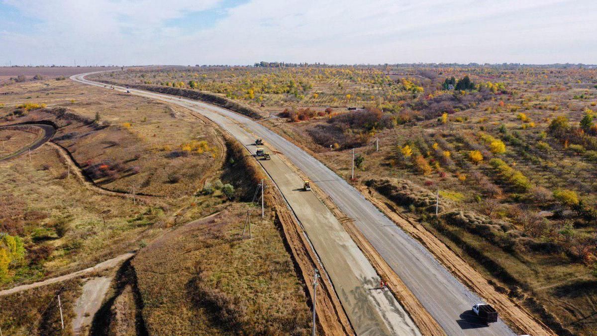 В Днепре возобновили строительство объездной дороги