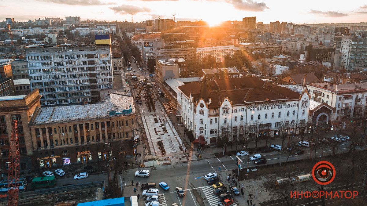 Когда в Днепре завершат реконструкцию улицы Короленко