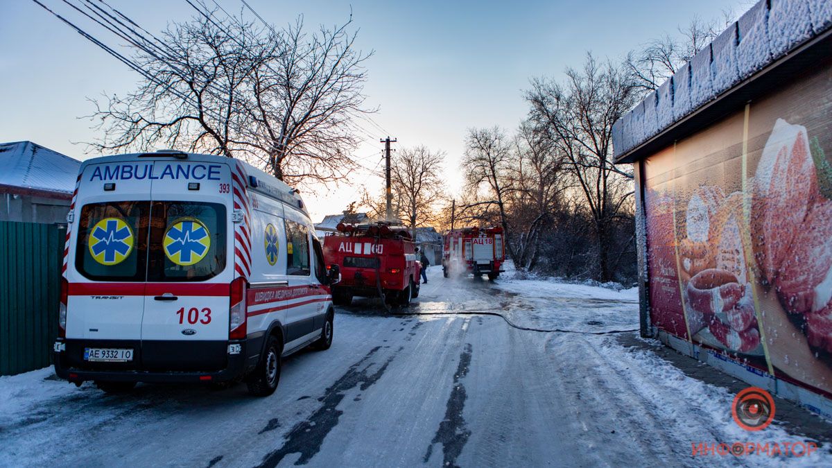 В Подгородном в частном доме сгорела баня