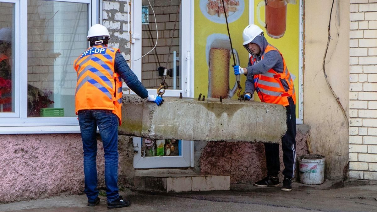 В Днепре к концу марта все наливайки могут оказаться в "бетонном плену"