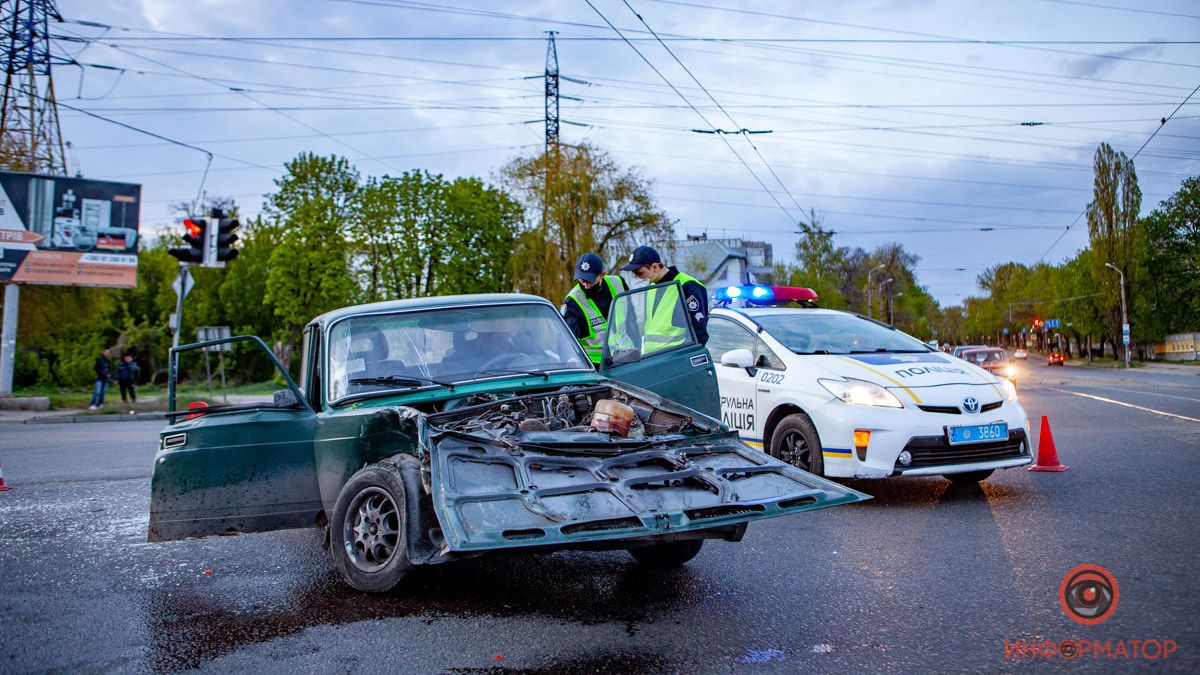 Серьезная авария на Богдана Хмельницкого в Днепре: появилось видео