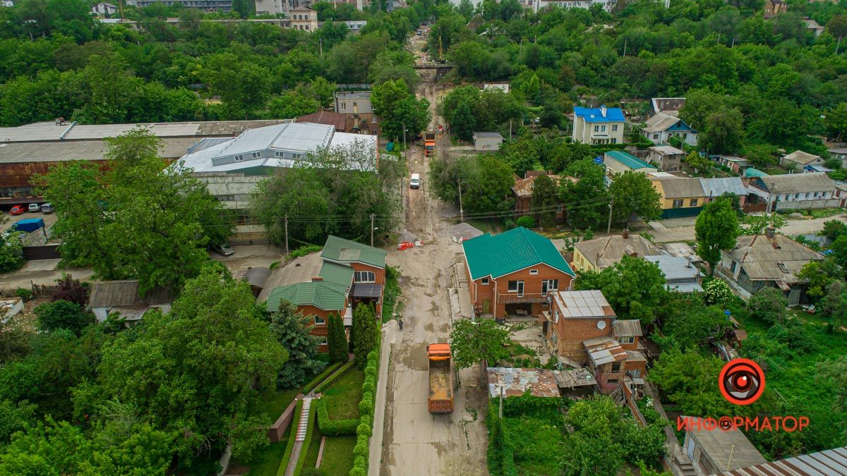 Как проходит реконструкция Крестьянского спуска в Днепре