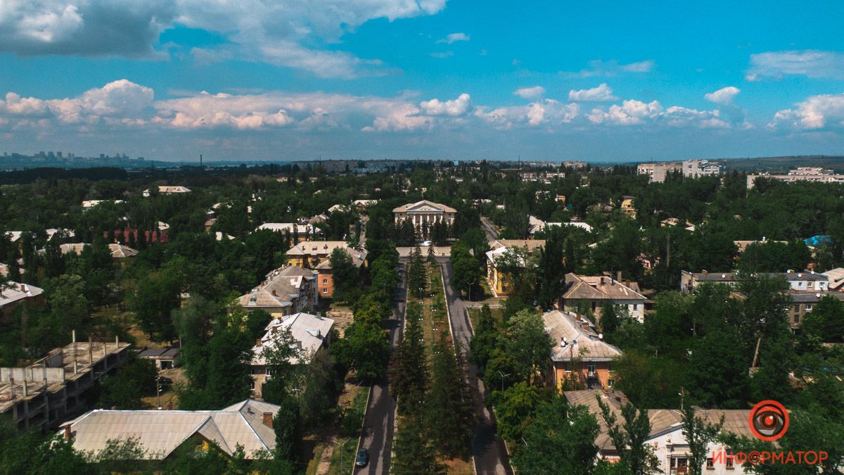Как выглядит весенний Приднепровск с высоты
