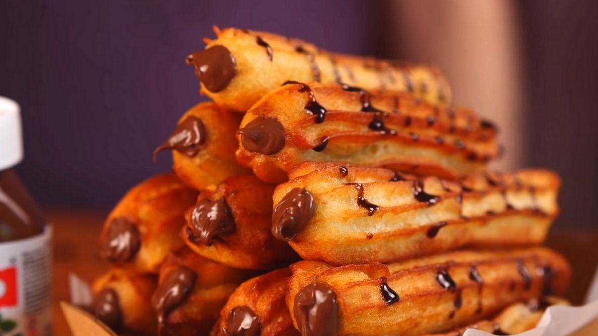 Домашний шеф: как приготовить чурросы с нутеллой