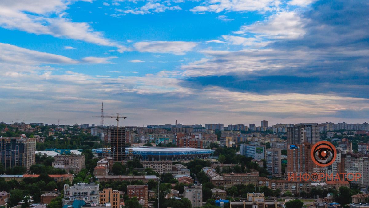 Погода на 20 июня: в Днепре будет облачно