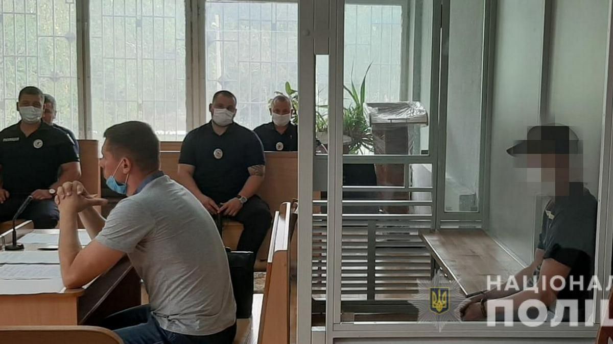 Подозреваемому в убийстве полицейского на Запорожском шоссе в Днепре избрали меру пресечения