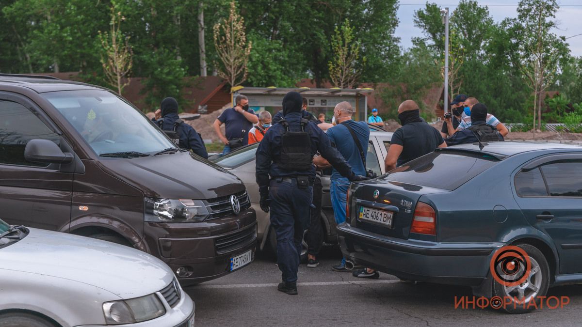 Задержание на Набережной Победы в Днепре: новые детали происшествия