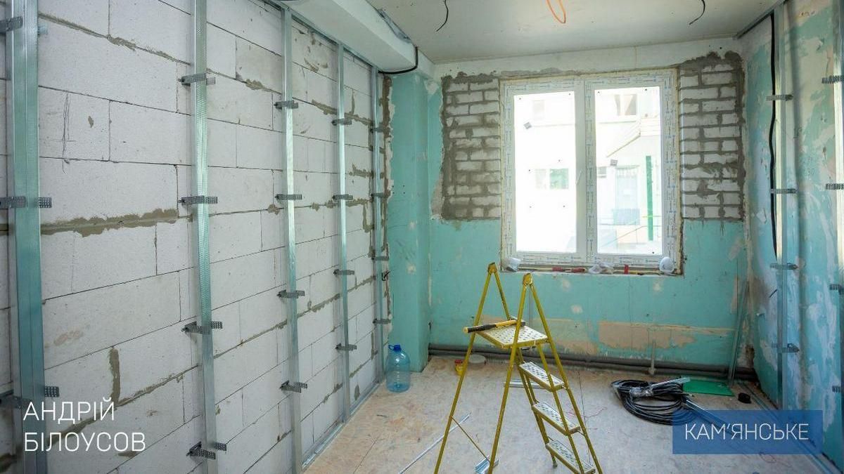 В Каменском ремонтируют учреждения образования и культуры