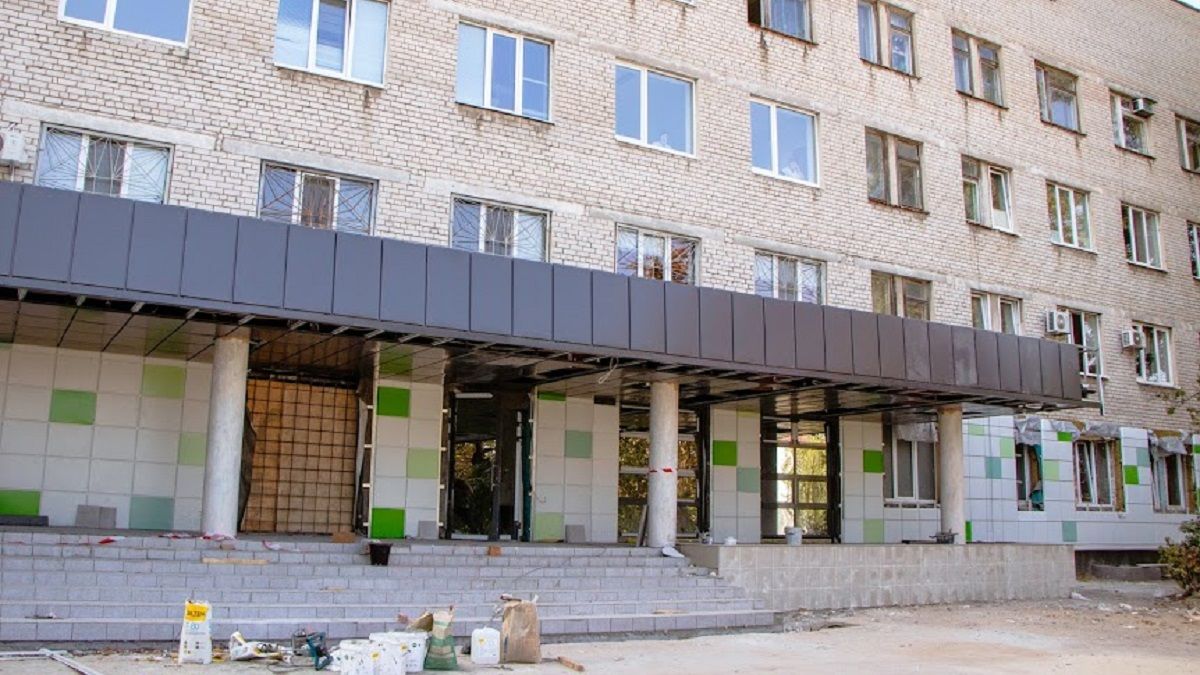 Как проходит капитальный ремонт Центра первичной помощи №8 в Днепре