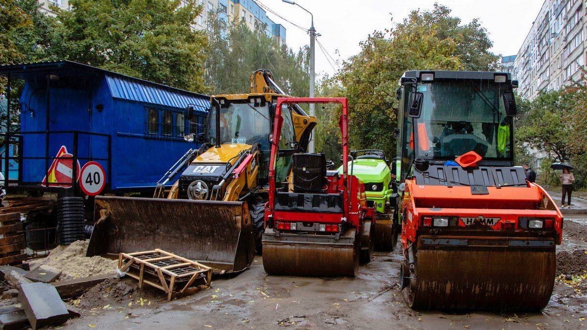 В Днепре строят ливневую канализацию в отдаленных районах