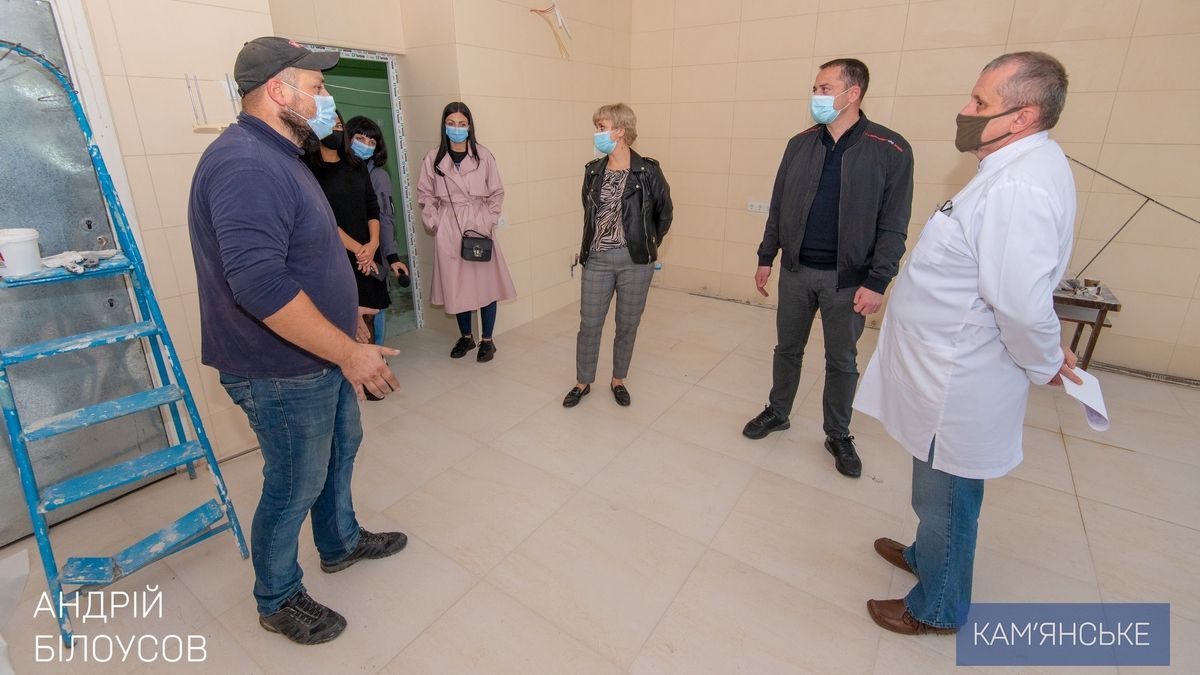 В левобережной поликлинике Каменского капитально отремонтируют амбулаторию  № 5