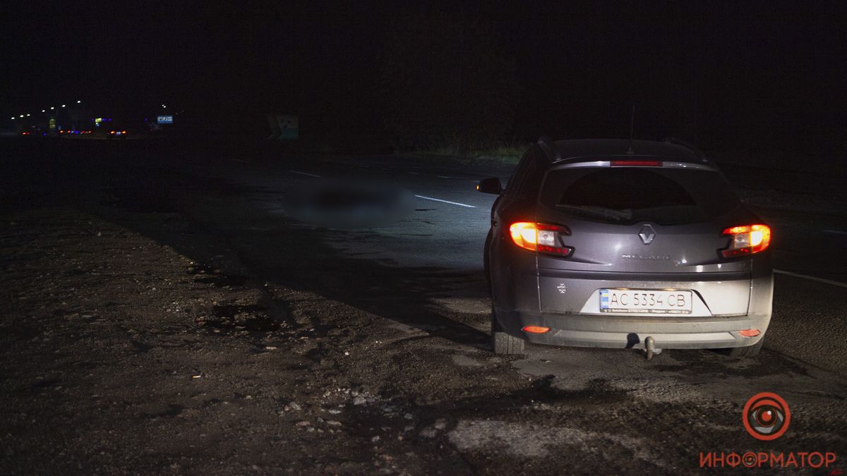 Возле Каменского насмерть сбили мужчину: нужна помощь в опознании