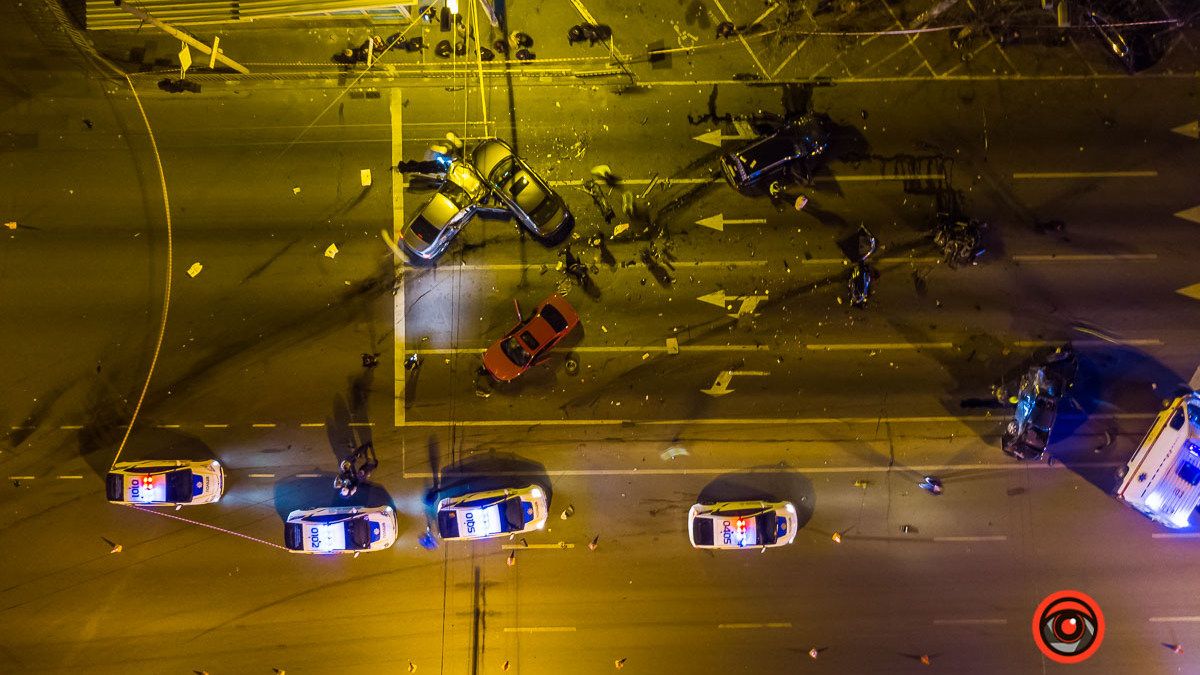 В Днепре ищут свидетелей аварии на Слобожанском проспекте, в которой погибли муж и жена