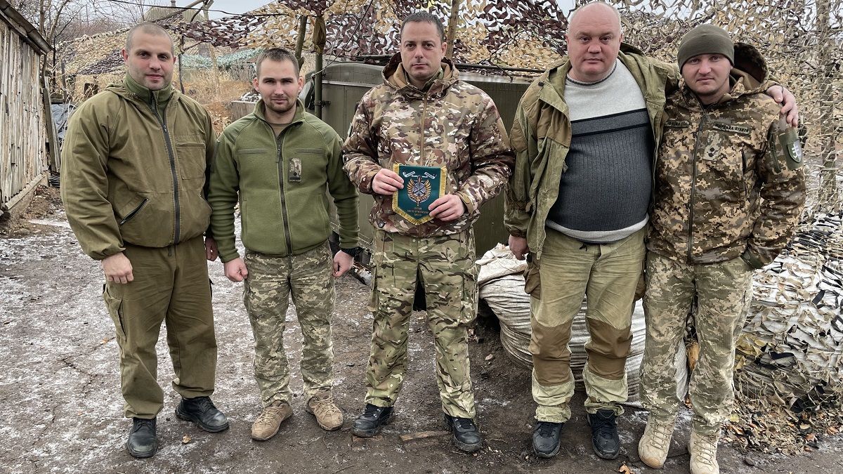 Мэр Каменского посетил зону ООС