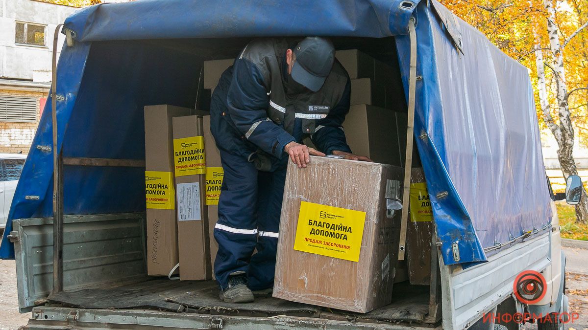 ИНТЕРПАЙП передал 9-ти больницам Днепропетровщины кислородные маски на полмиллиона гривен