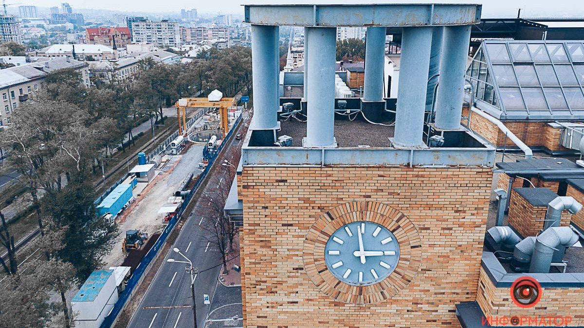 В Днепре планируют перекрывать проспект Яворницкого напротив ТЦ Atrium из-за строительства метро