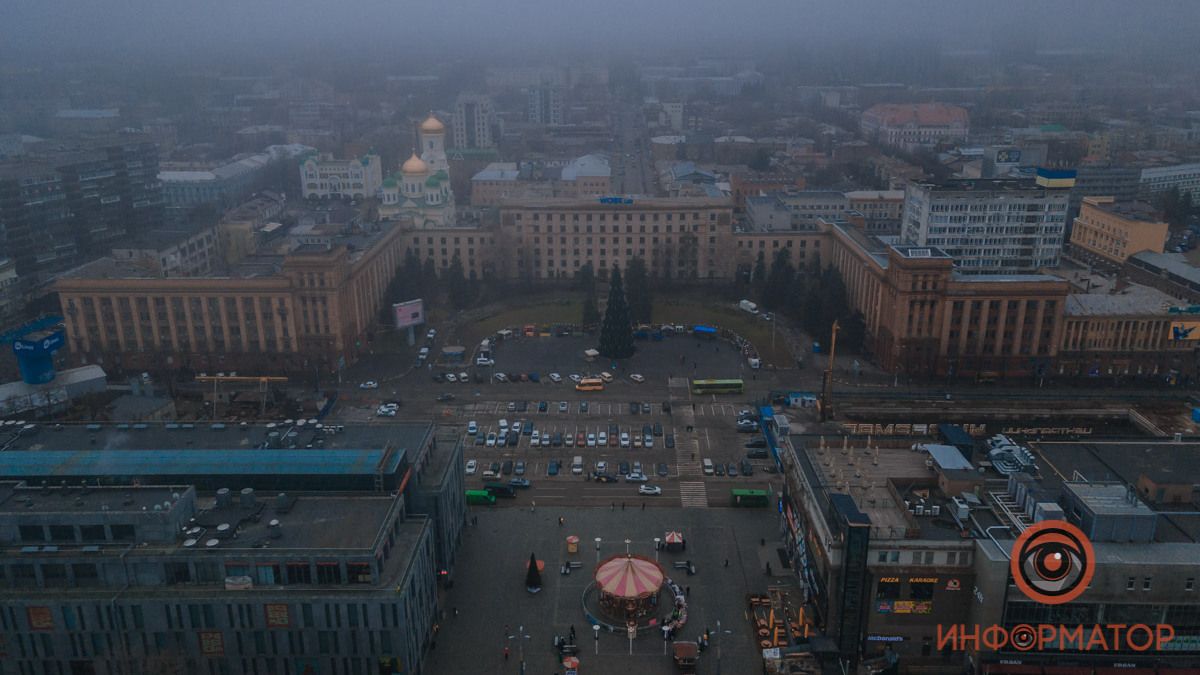 Днепр отсыпается перед шумной ночью: как выглядит город накануне Нового года
