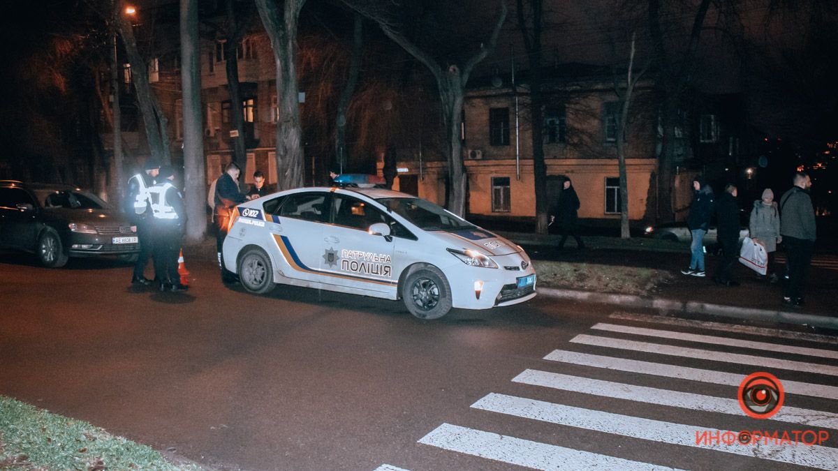 В Днепре на Бородинской Toyota сбила велосипедиста