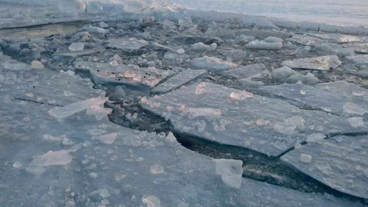 В Днепропетровской области рыбак провалился под лед и утонул