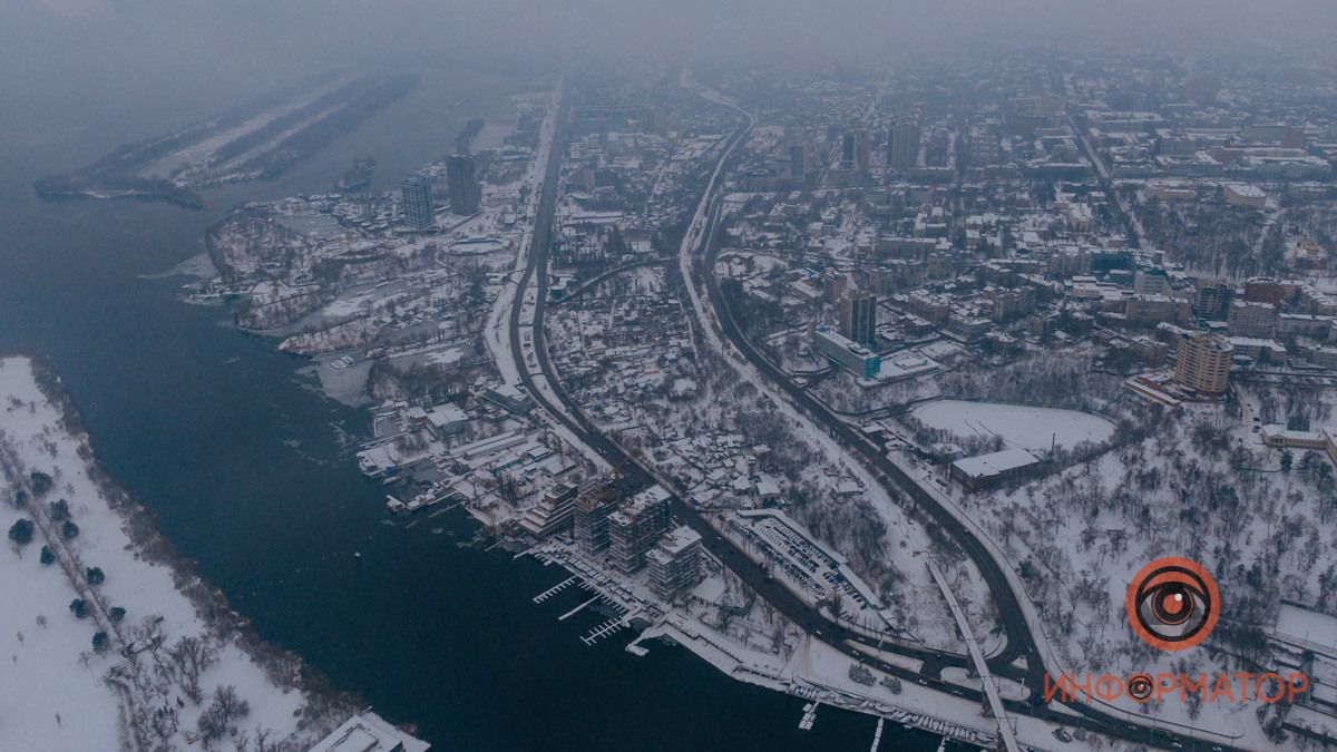Погода на 21 февраля: в Днепре будет мелкий снег