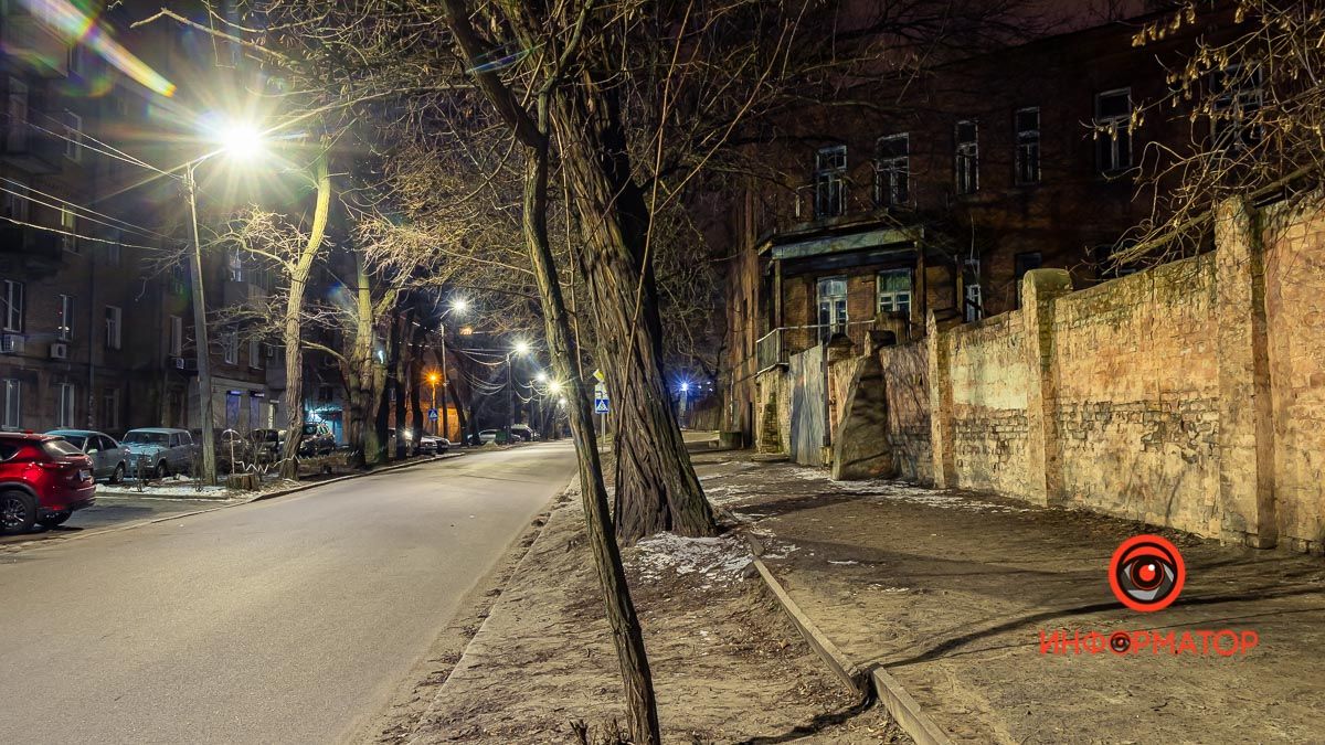Магия ночи: как в Днепре выглядит улица Муслима Магомаева