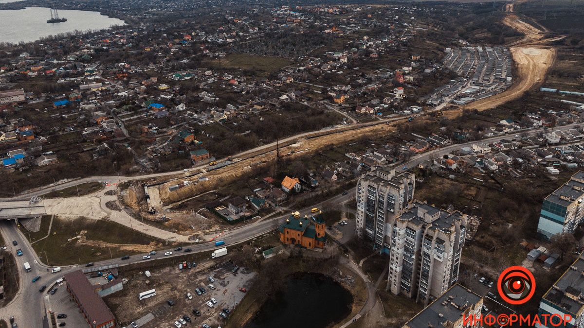 Как продвигается строительство объездной дороги Днепра