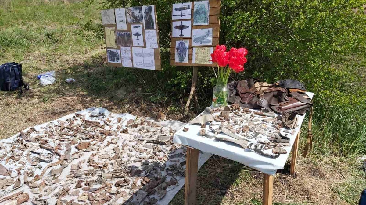 В Днепропетровской области нашли обломки советского истребителя