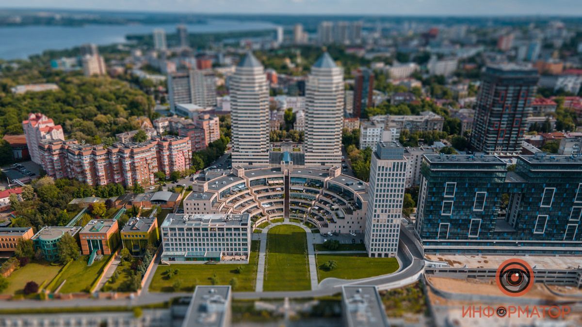 Город из конструктора: как выглядит Днепр в миниатюре