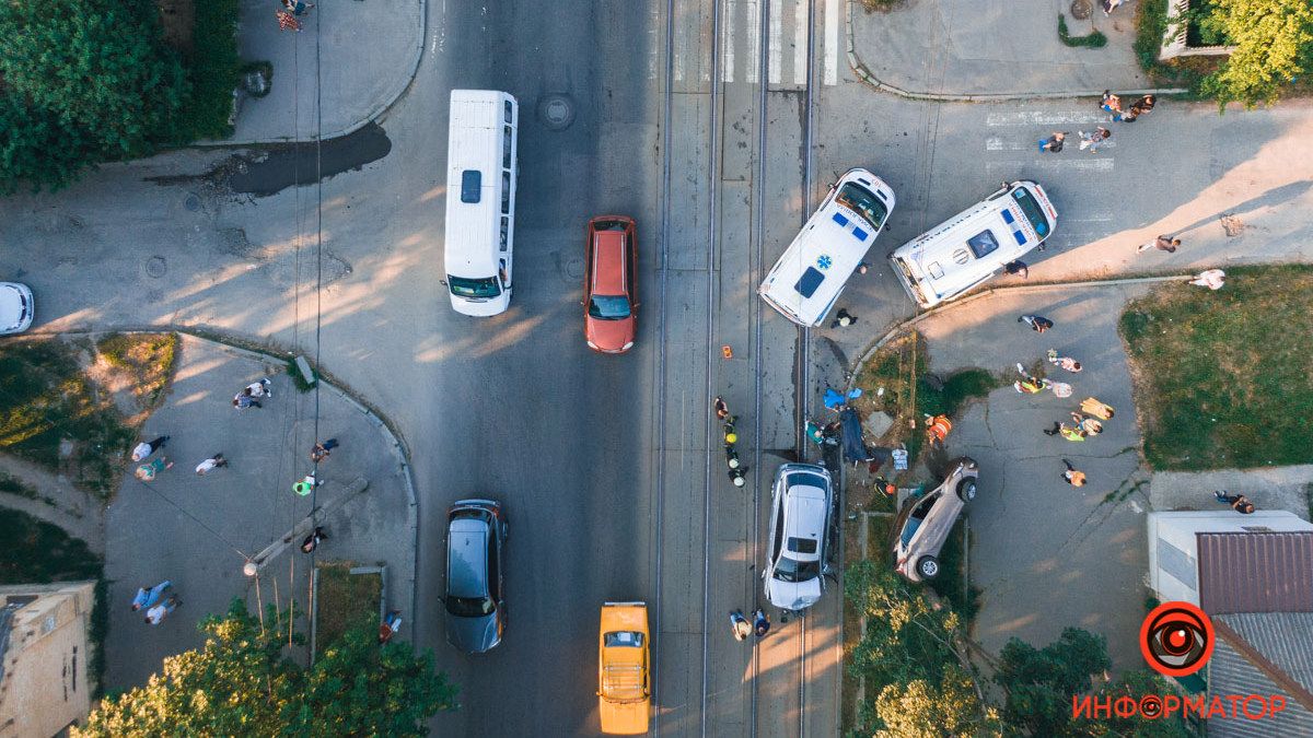 В Днепре в ДТП с Lexus и Hyundai погиб мужчина: видео момента