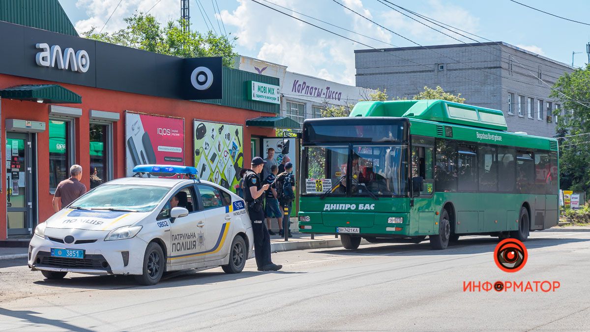 В Приднепровске автобус сбил пенсионерку: пострадавшая в больнице