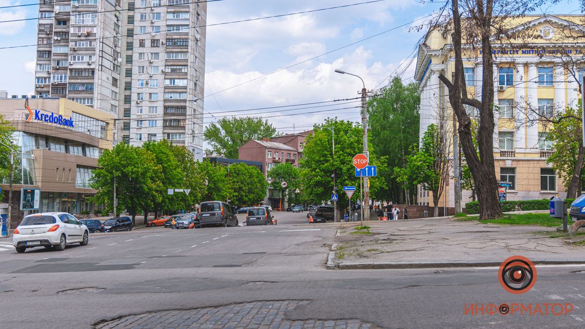 В Днепре на две недели планируют перекрыть перекресток Яворницкого и Вернадского