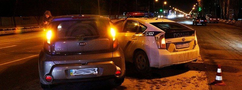 На Набережной патрульный "Приус" не поделил дорогу с  KIA (ФОТО)