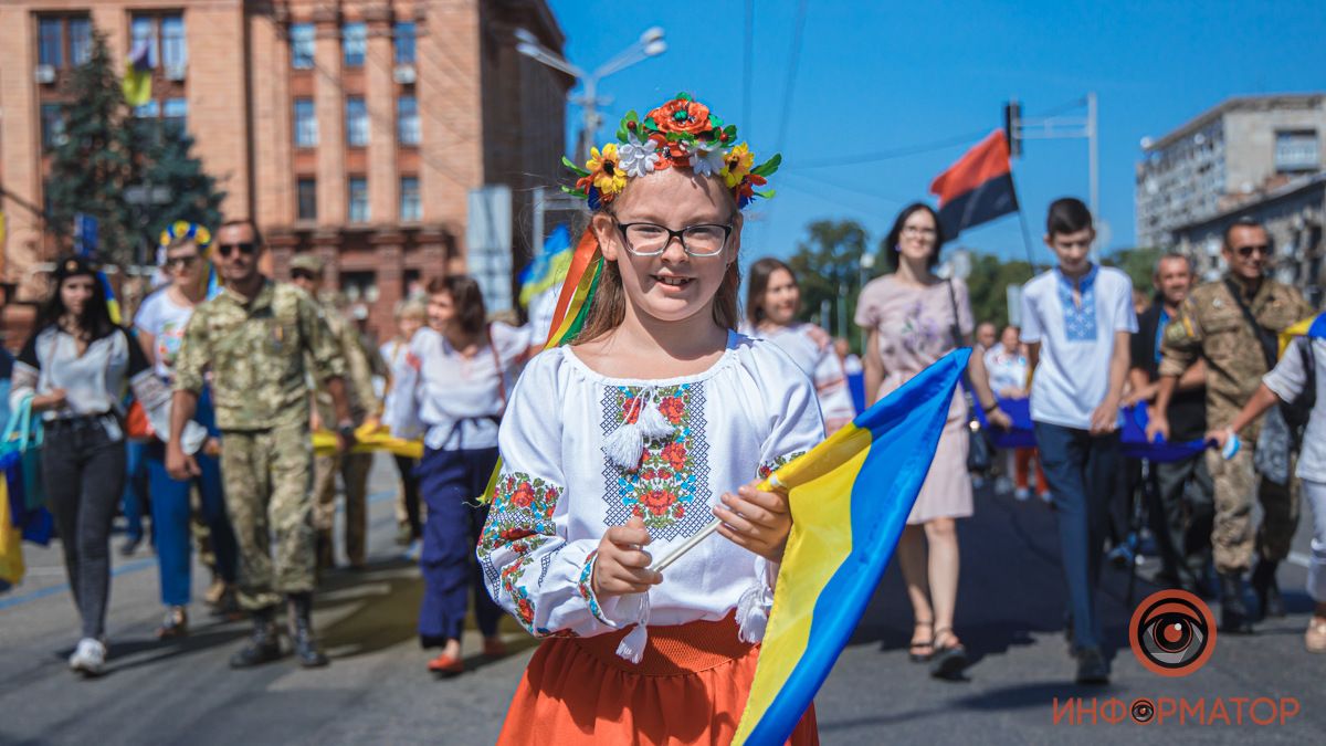 Как выглядят прекрасные жители Днепра в День Независимости