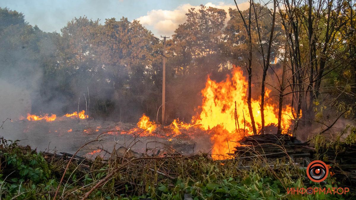 В Днепре в четверг ожидаются повышенная пожарная опасность и порывы ветра