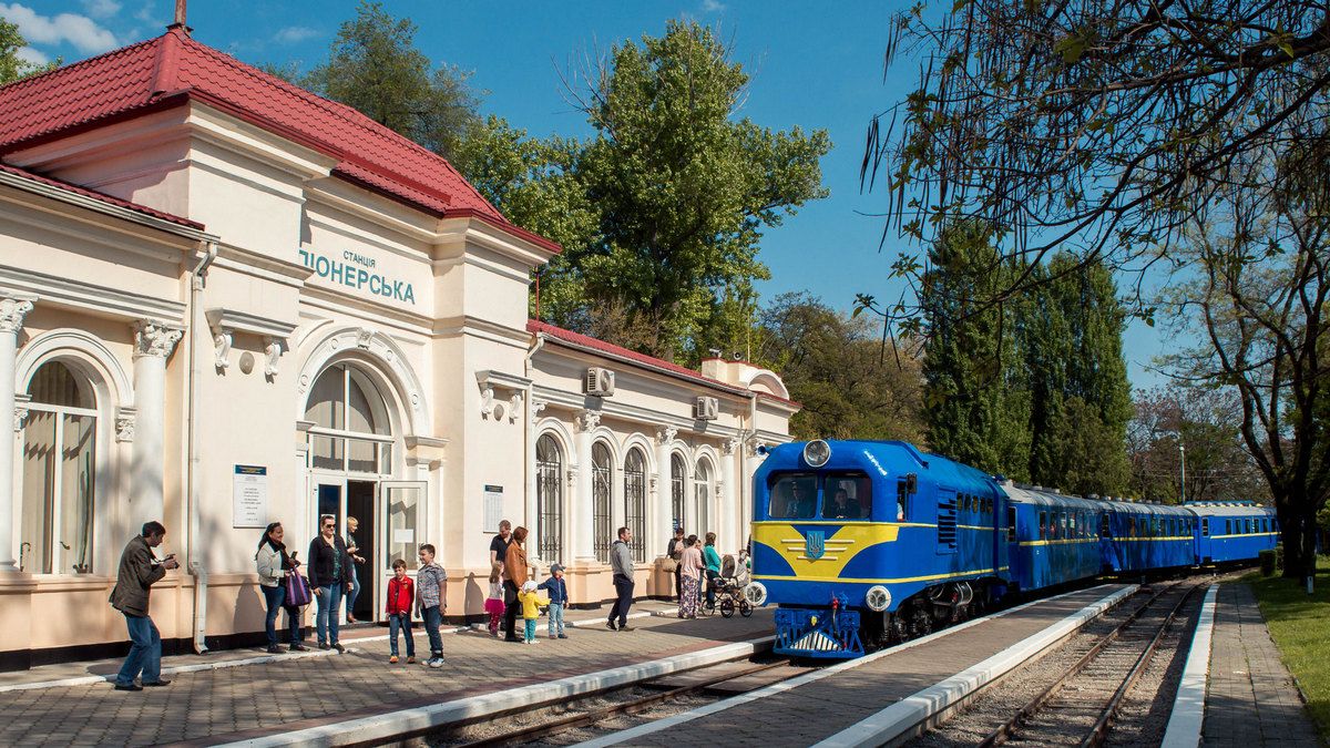 В честь Дня города в Днепре вновь заработает детская железная дорога