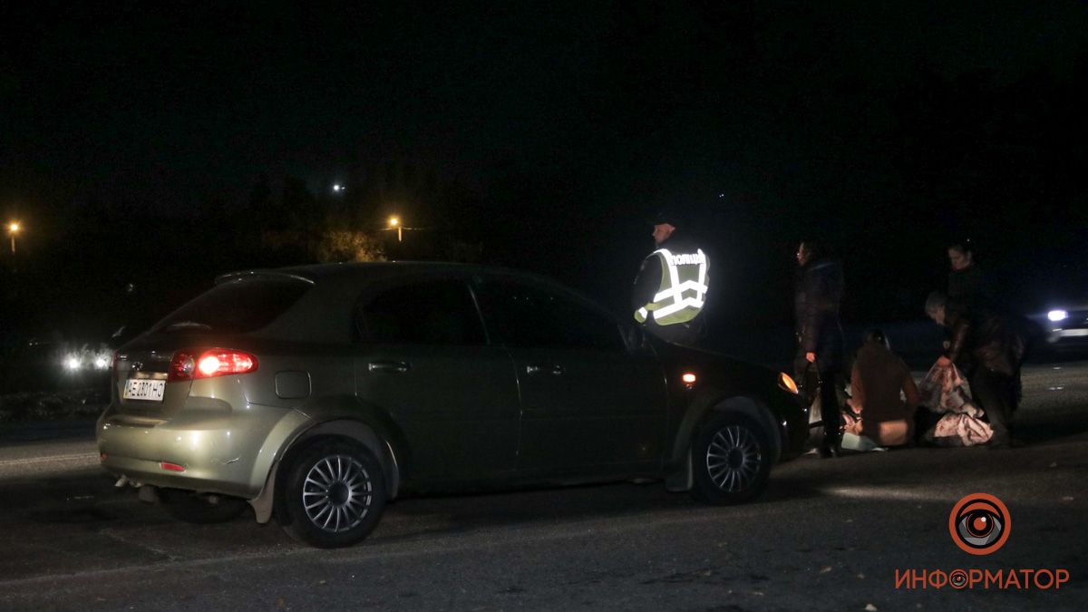 В Днепре на улице Маршала Малиновского Chevrolet сбил мужчину на пешеходном переходе