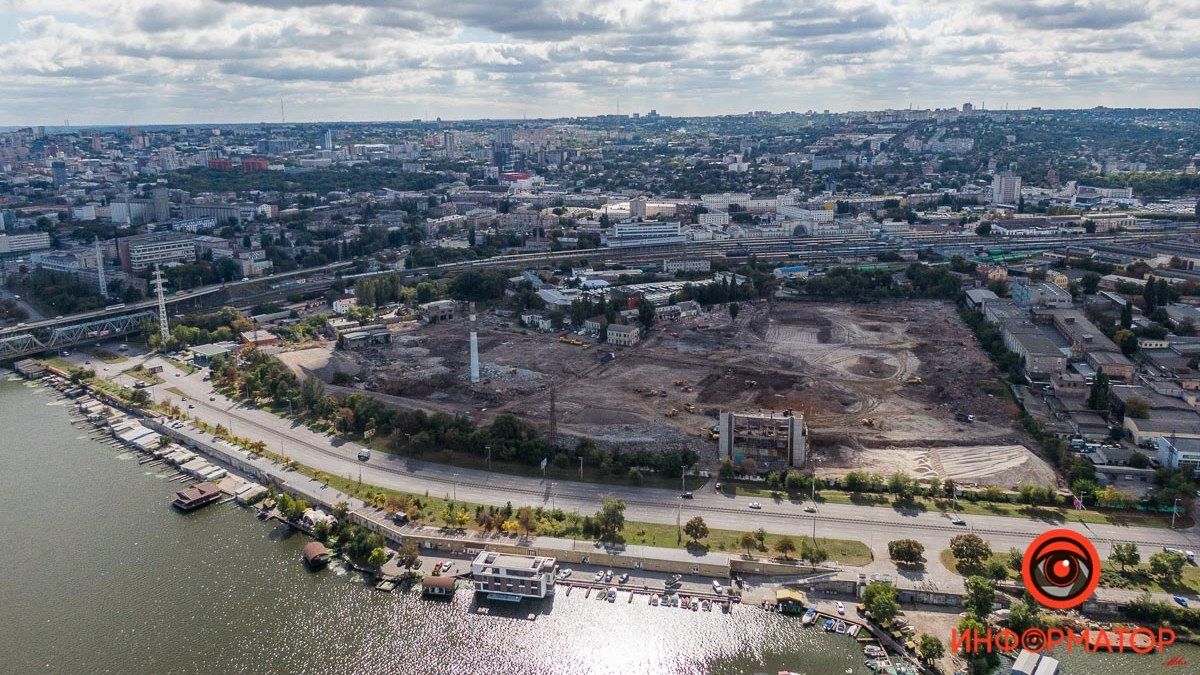 В Днепре из-за взрыва перекроют Набережную Заводскую