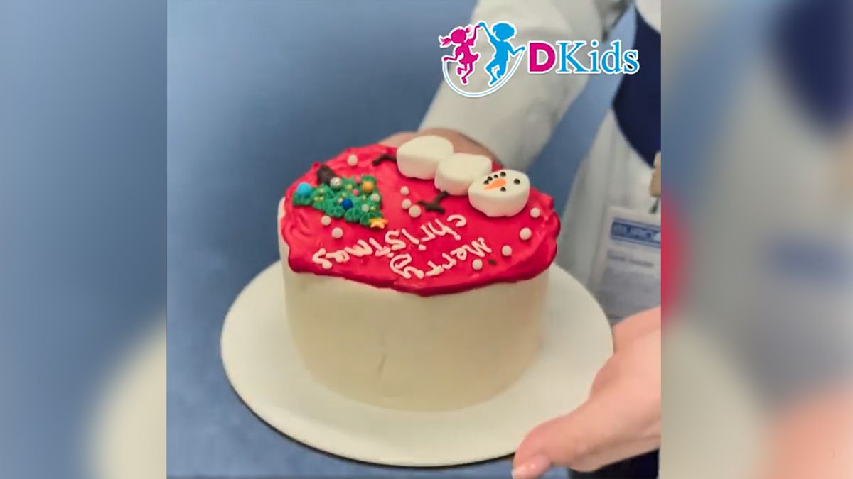 Dkids знает, как позвать в гости Деда Мороза и заказать торт для него