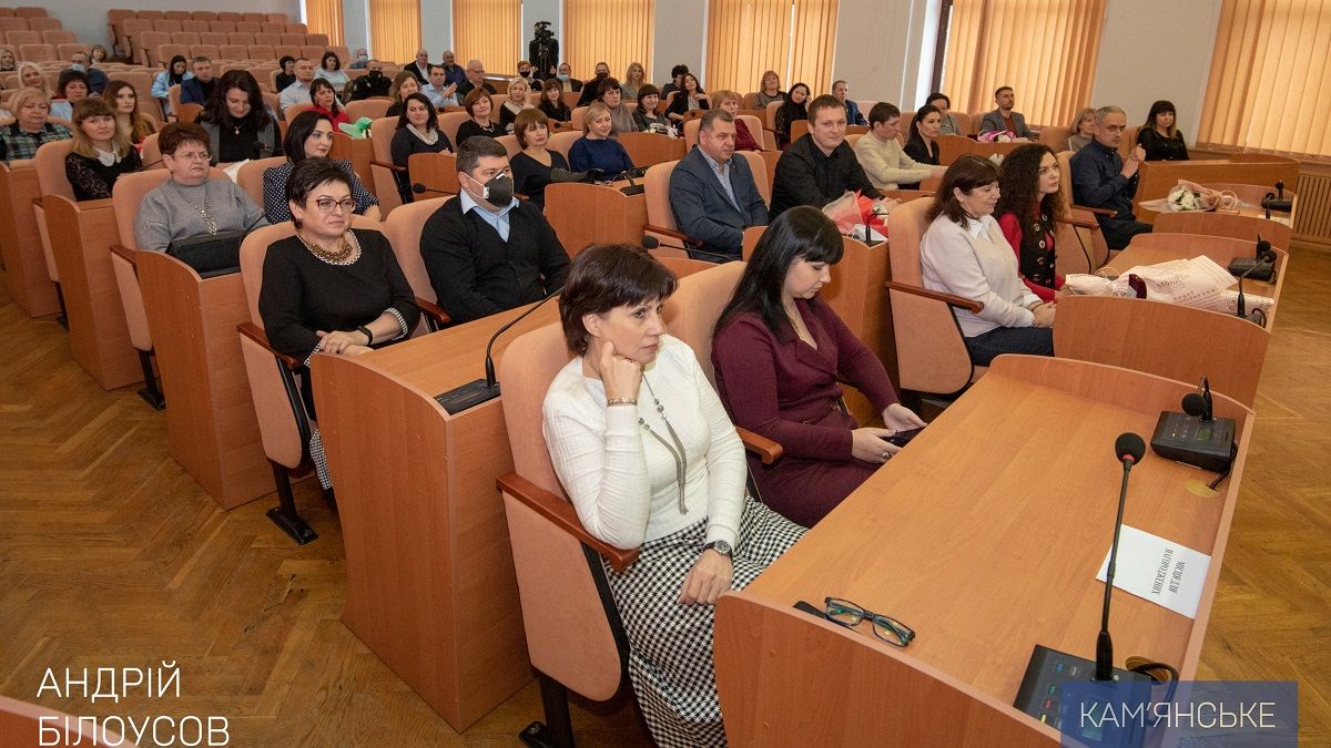 В Каменском отметили День местного самоуправления