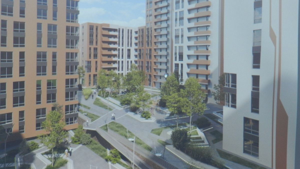 В Днепре на Руденко планируют построить жилой комплекс размером с квартал
