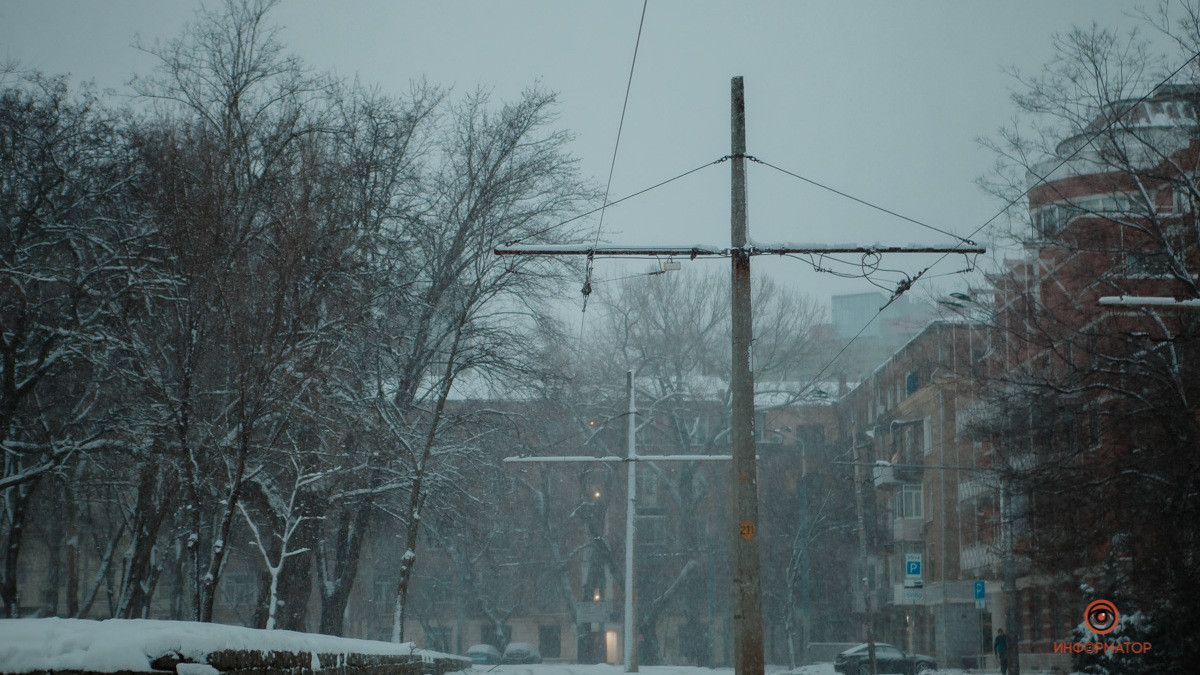 Погода на 25 декабря: в Днепре будет облачно и мелкий дождь со снегом