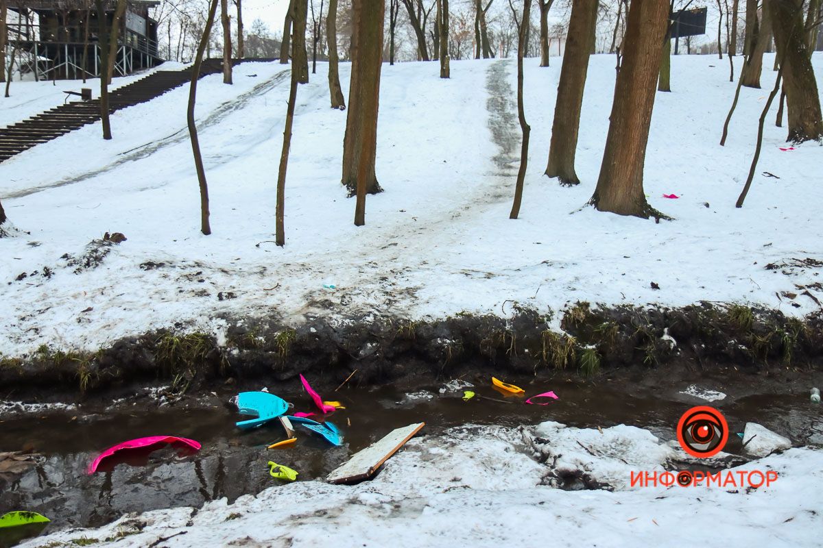 В парке "Зеленый Гай" в Днепре во время катания на санках погиб мужчина: появились комментарии от медиков и городских властей