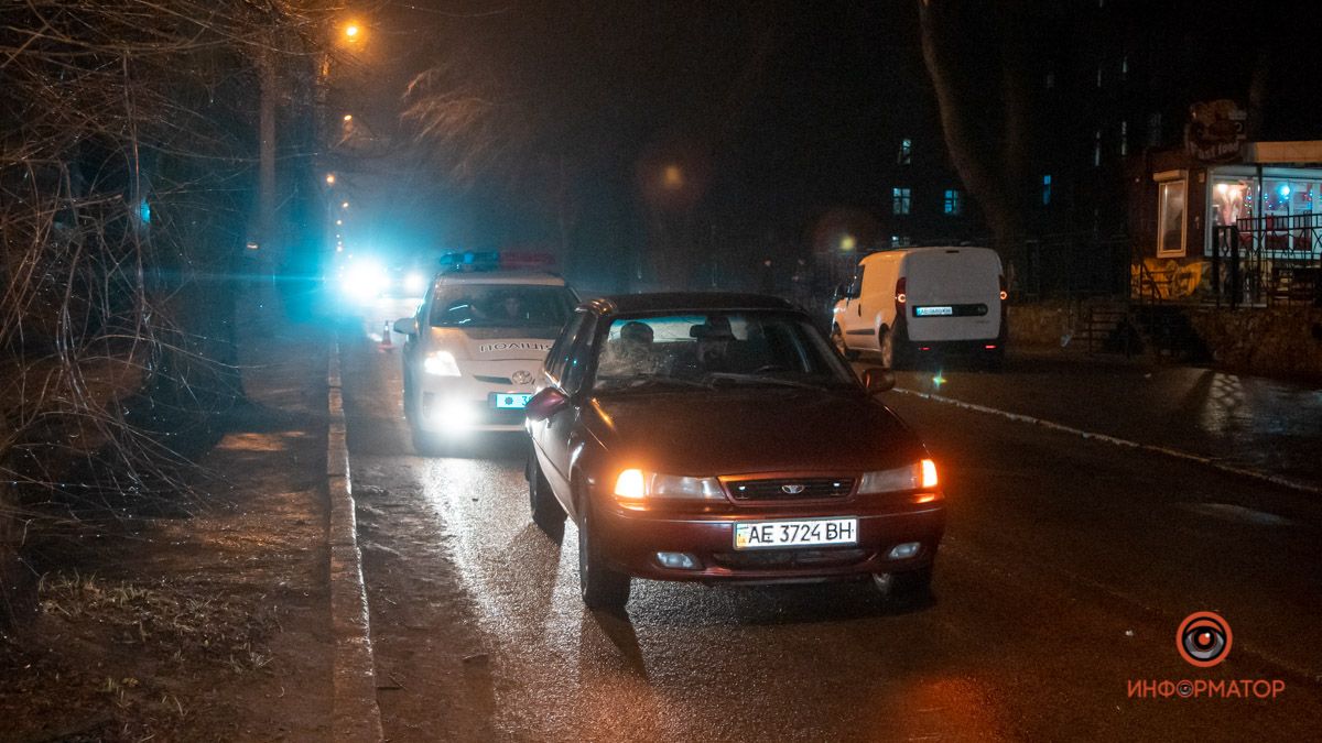 В Днепре на Лазаряна Daewoo сбил пенсионера